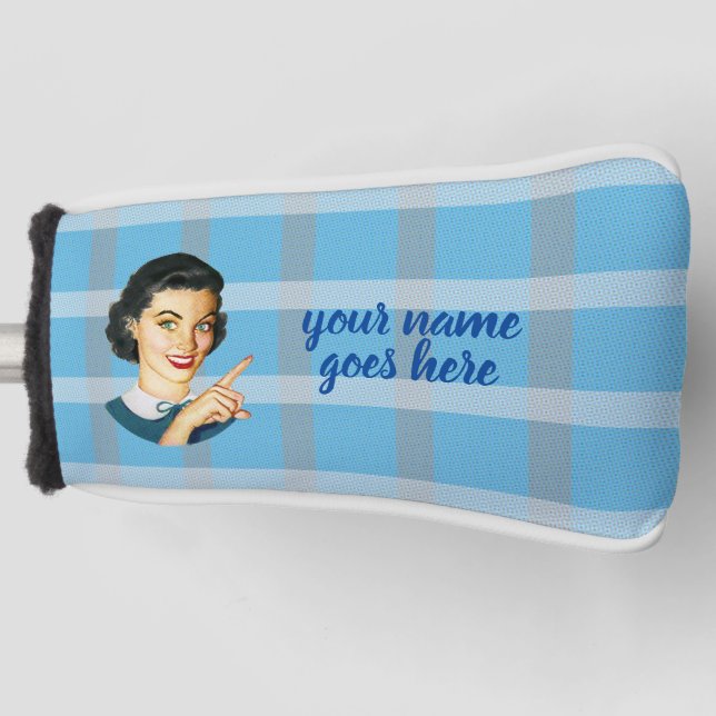 Darlas Putter Cover Golf Headcover (Vorderseite)