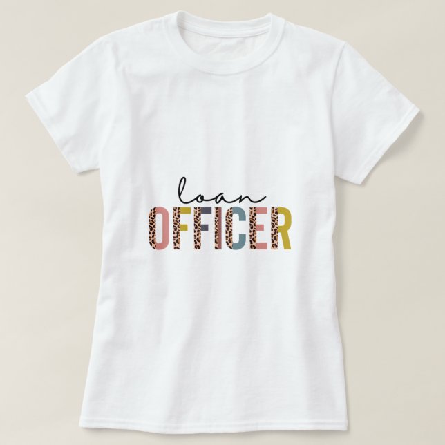 Darlehensnehmer Hypothekarkreditgeber T-Shirt (Design vorne)