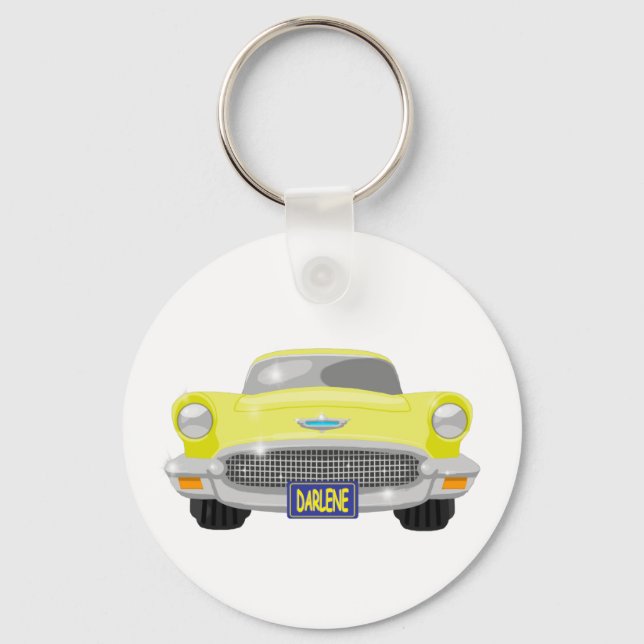Darlene's T Bird Schlüsselanhänger (Vorderseite)
