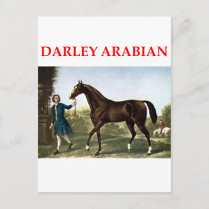 Darley arabian postkarte
