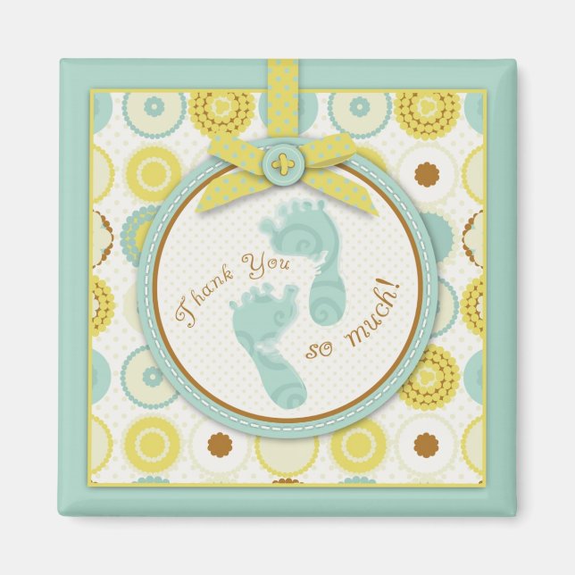 Darling Baby Toes TY Magnet 2 (Vorne)