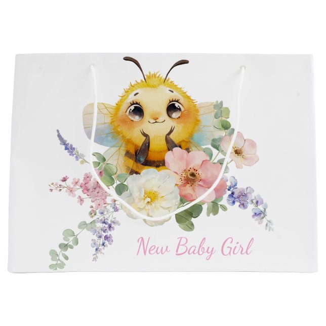 Darling Bee Gift Bag Große Geschenktüte (Vorderseite)