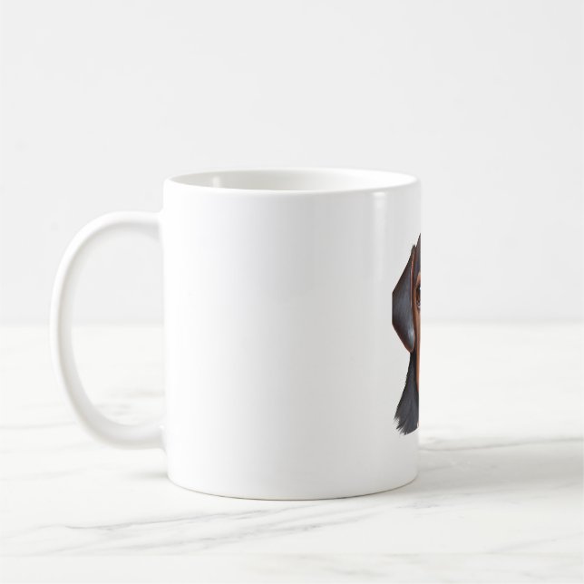Darling Dackel Kaffeetasse (Links)