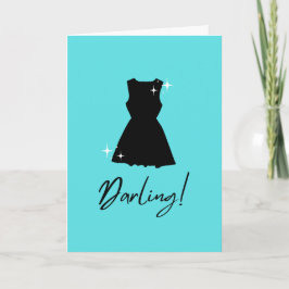 Darling Dress Dankeskarte