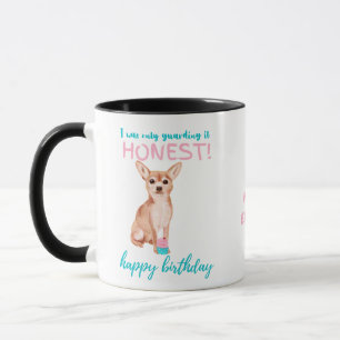 Darling Fawn Chihuahua MAMA oder Väter Geburtstag Tasse