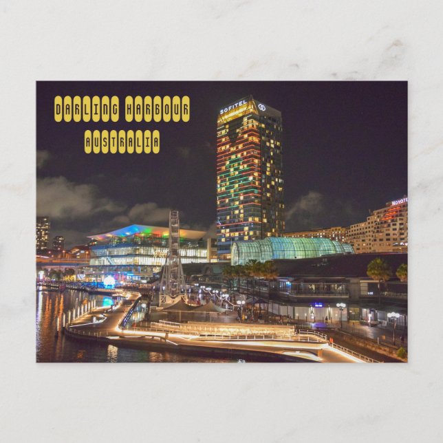 Darling Harbour Postkarte (Vorderseite)