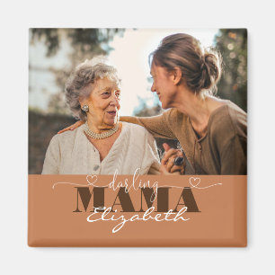 Darling Mama Foto Geschenk für Mama Magnet