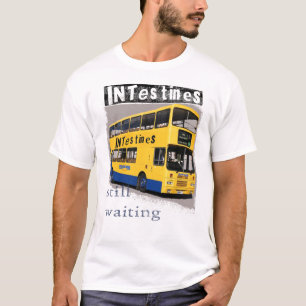 Darm-gelbes Bus-T-Shirt T-Shirt