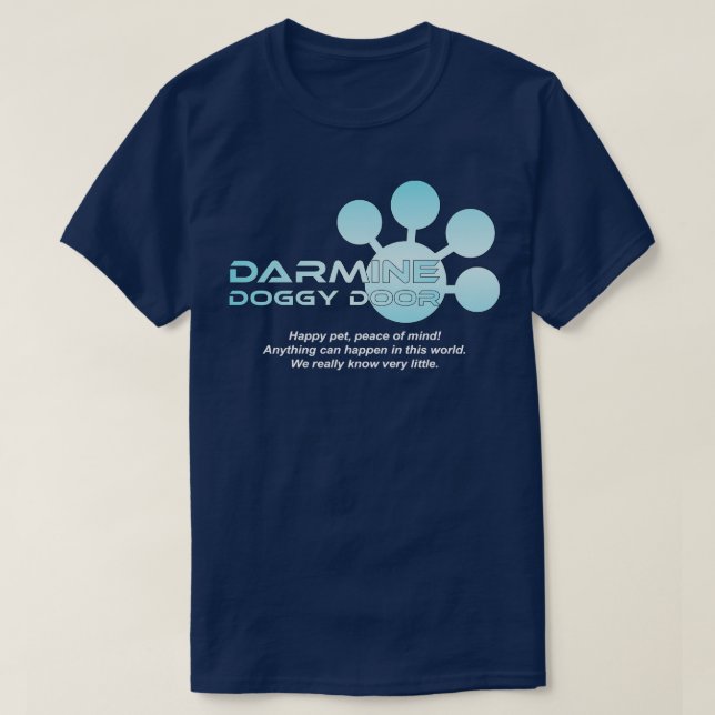 Darmine Doggy Door itysl T-Shirt (Design vorne)