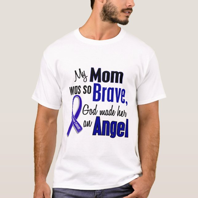 Darmkrebs ENGEL 1 Mama T-Shirt (Vorderseite)