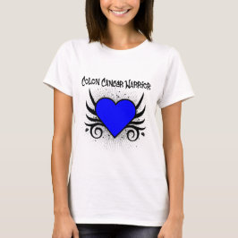 Darmkrebs-Kriegers-Herz T-Shirt