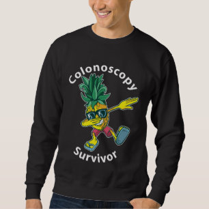 Darmkrebs-Überlebender Dabbing-Ananas-Patient Sweatshirt
