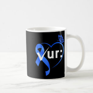 Darmkrebsmonat Bewusstseinscheck Kaffeetasse