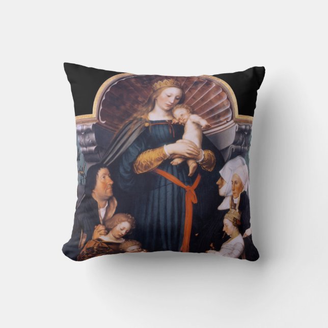 Darmstadt Madonna, Holbein der Jüngere Kissen (Vorderseite)