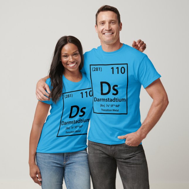 Darmstadtium-Element (schwarz) T-Shirt (Unisex)