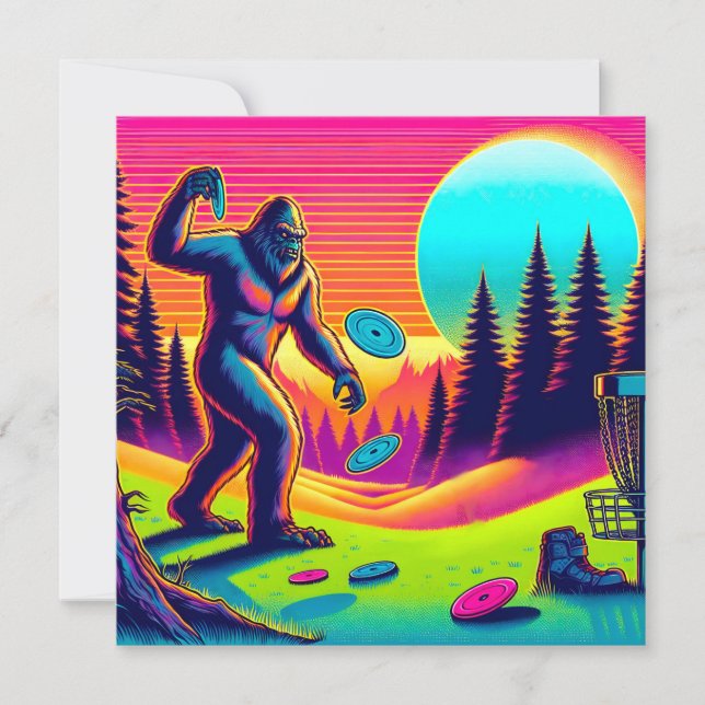 Darn Trees | Bigfoot Disk Golf Spaß (Vorderseite)