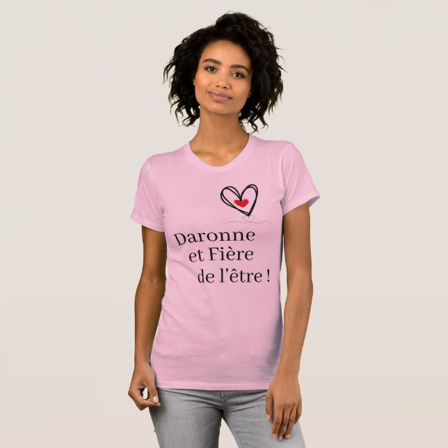 Daronne Pink T-Shirt (Vorne ganz)