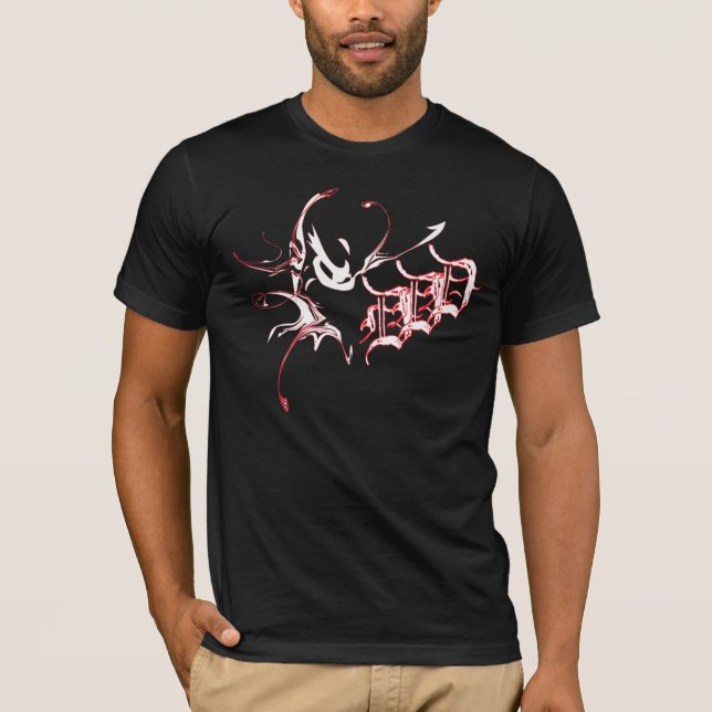 Darrens unten u. schmutzigen "L Formrückseite " T-Shirt (Vorderseite)