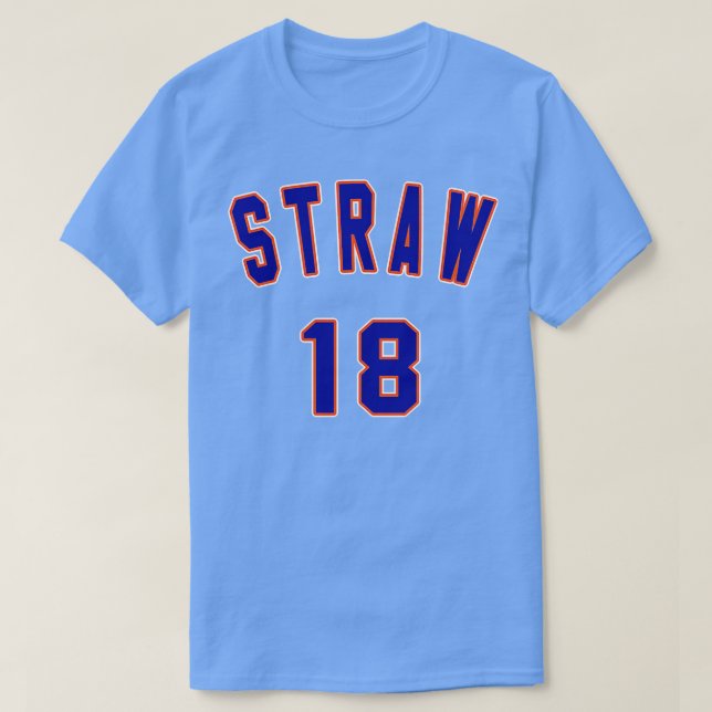 Darryl Strawberry 18 1988 Style Jersey T-Shirt (Design vorne)