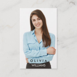 Darstellermodelle Tänzerin Foto Transparent Gradie Visitenkarte