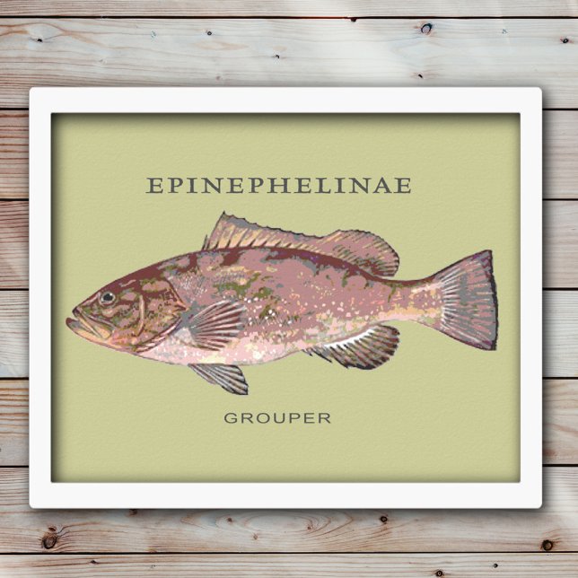 Darstellung der Grouper Fish Poster (Von Creator hochgeladen)