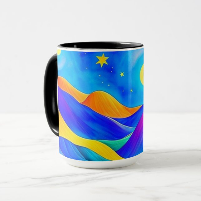 Darstellung der Landschaft Tasse (Vorderseite Links)