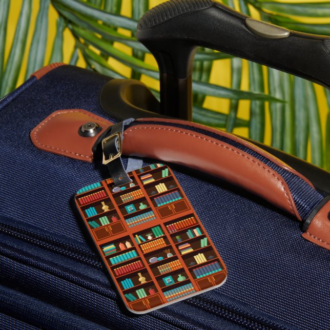 Darstellung der virtuellen Bibliothek Gepäckanhänger (Vorderseite Insitu 1)