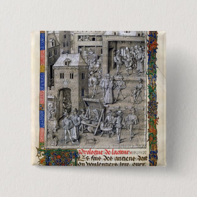 Darstellung des Buches zu Philippe Le Bon Button (Vorderseite)