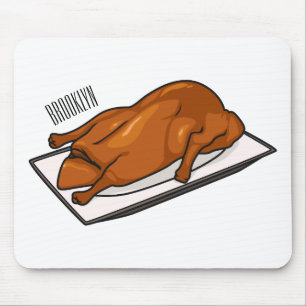 Darstellung des Cartoon der Ente Mousepad