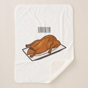 Darstellung des Cartoon der Ente Sherpadecke