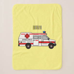 Darstellung des Cartoon im Krankenwagen Sherpadecke