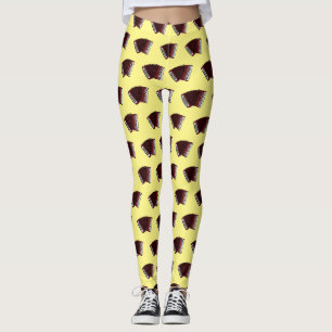 Darstellung des Cartoon in Accordion Leggings
