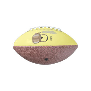 Darstellung des Cartoon in Stovetop oder hob kette Football