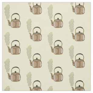 Darstellung des Cartoon in Stovetop oder hob kette Stoff