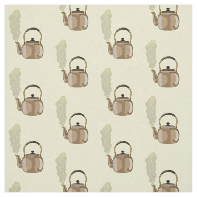 Darstellung des Cartoon in Stovetop oder hob kette Stoff (Muster)