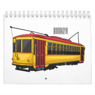 Darstellung des Cartoon Kalender