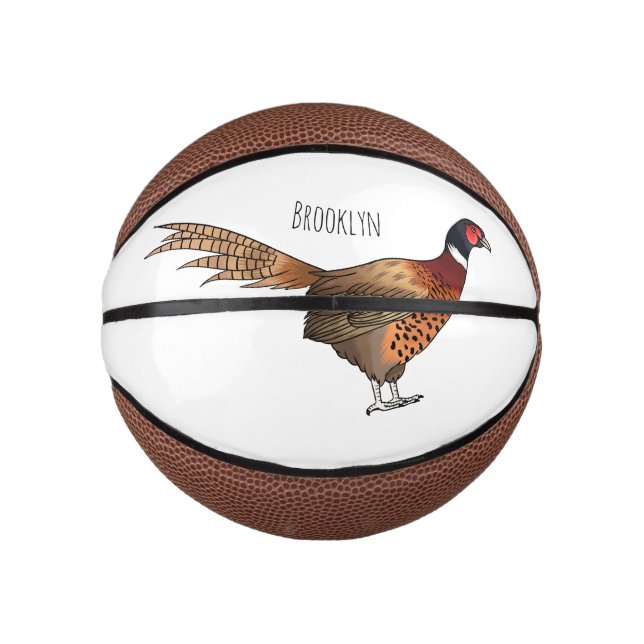 Darstellung des Cartoon mit Ringhals Mini Basketball (Vorderseite)