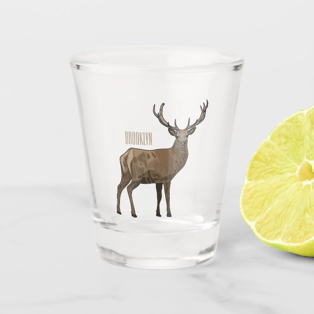 Darstellung des Cartoon Schnapsglas (Vorderseite)