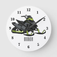 Darstellung des Cartoon Snowmobile