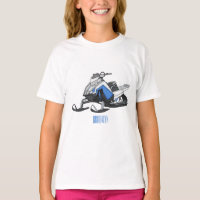 Darstellung des Cartoon Snowmobile