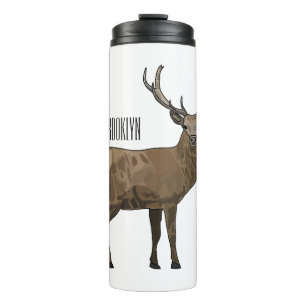 Darstellung des Cartoon Thermosbecher