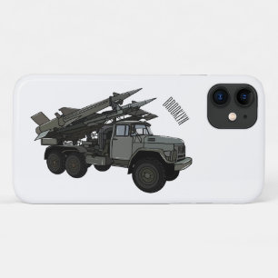 Darstellung des Cartoon von Flugkörpern Case-Mate iPhone Hülle