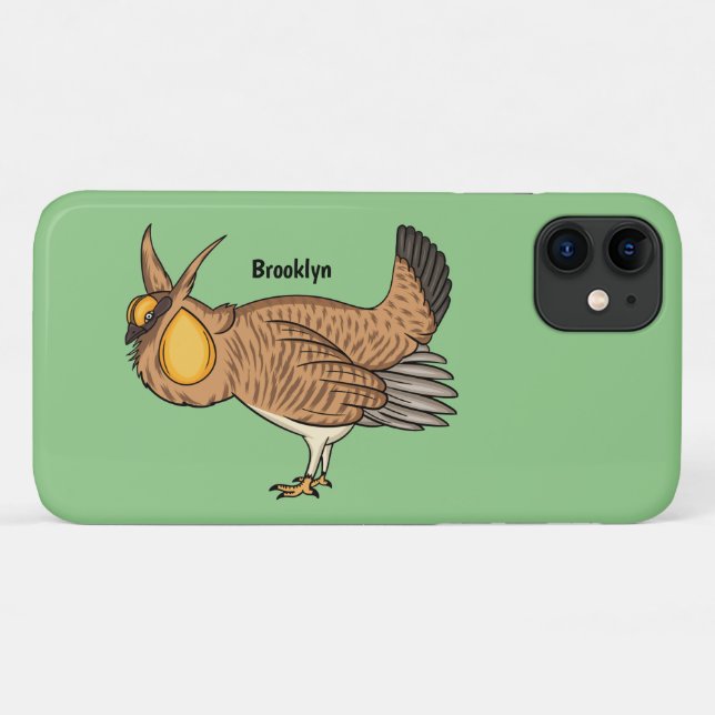Darstellung des Cartoon von Großzügelgeflügel Case-Mate iPhone Hülle (Rückseite (Horizontal))