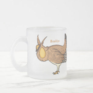 Darstellung des Cartoon von Großzügelgeflügel Mattglastasse