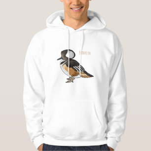 Darstellung des Cartoon von Meervögeln Hoodie