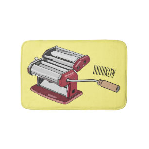 Darstellung des Cartoon von Pasta Maker Badematte