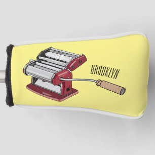 Darstellung des Cartoon von Pasta Maker Golf Headcover