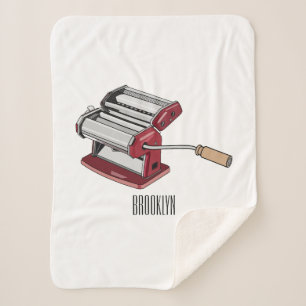 Darstellung des Cartoon von Pasta Maker Sherpadecke