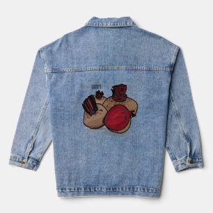 Darstellung des Cartoon von Rüben Jeansjacke