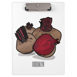 Darstellung des Cartoon von Rüben Klemmbrett